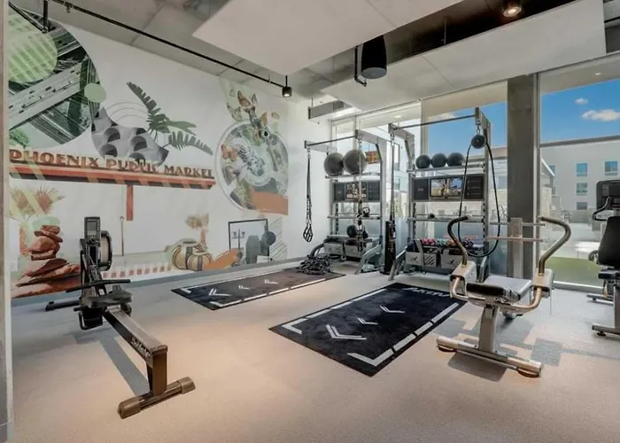Boulevard 1br Sky-loft Pool Gym Parking Apartment